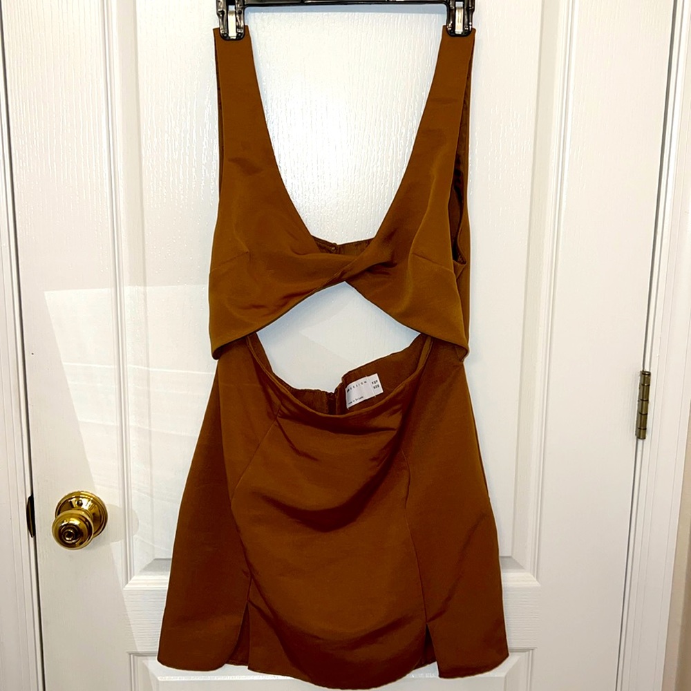 Asos structured cut out dress size 10